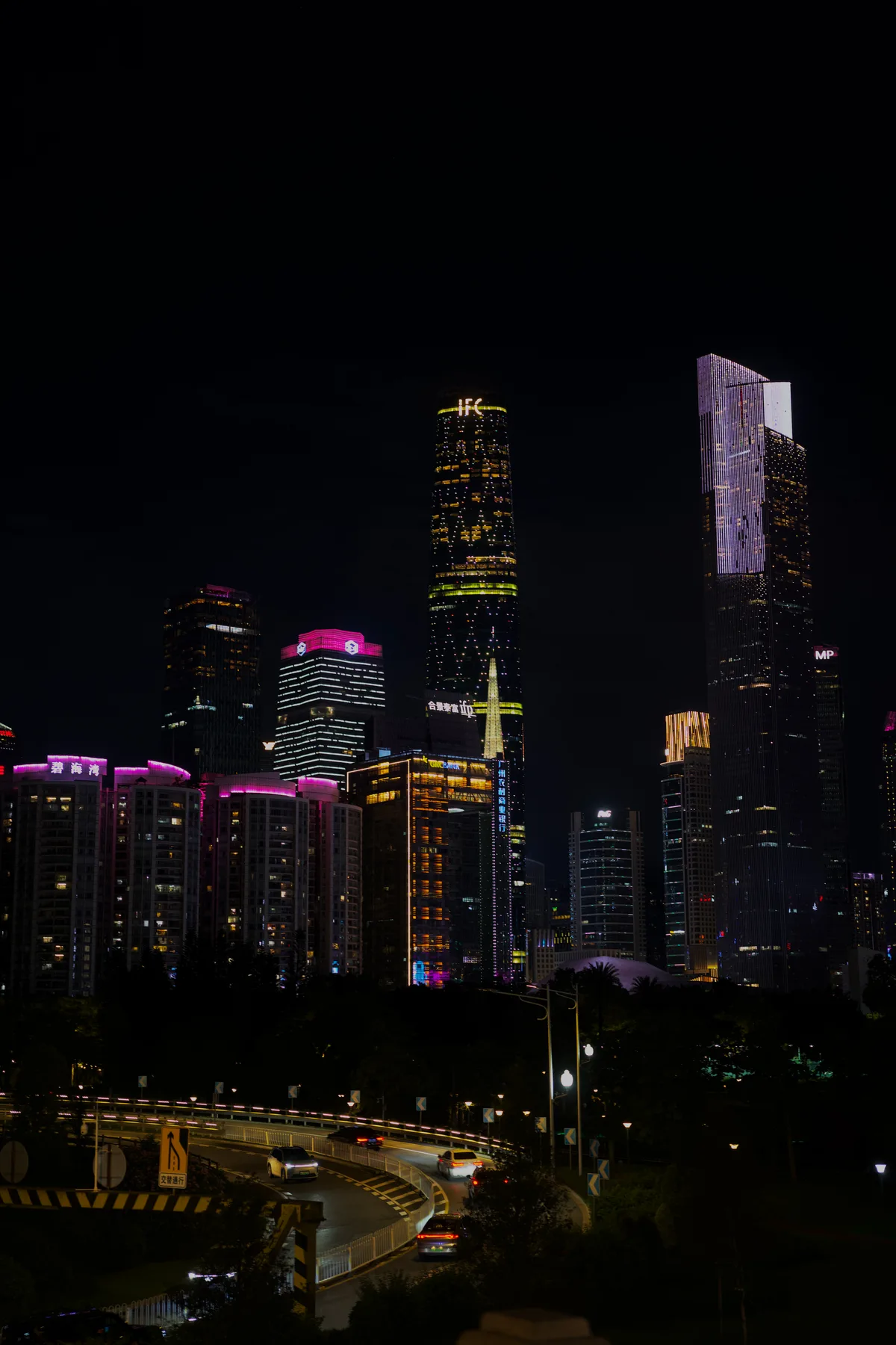 Night skyline